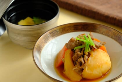 基礎2　肉じゃが・吸い物